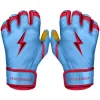 Bruce Bolt – BADER Series Youth Short Cuff Batting Gloves | BABY BLUE