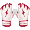 Bruce Bolt – BADER Series Youth Short Cuff Batting Gloves | BADER WHITE 1 Bruce Bolt – BADER Series Youth Short Cuff Batting Gloves | BADER WHITE -Baseball Fantastic Store Bader WH Short 1