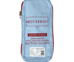 Bruce Bolt – BADER Series Youth Short Cuff Batting Gloves | BADER WHITE 10 Bruce Bolt – BADER Series Youth Short Cuff Batting Gloves | BADER WHITE -Baseball Fantastic Store Bader WH Short 2