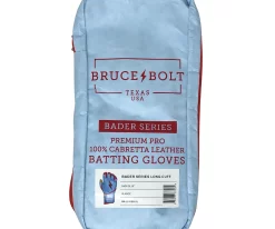 Bruce Bolt – BADER Series Youth Long Cuff Batting Gloves | BABY BLUE -Baseball Fantastic Store Bader long 2 1