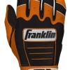 Franklin Custom CFX Pro Batting Gloves – Adult – Orange/Black -Baseball Fantastic Store Blk Org 1