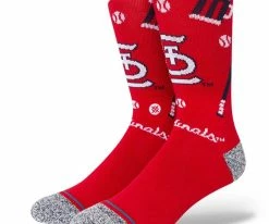 Stance – ST. LOUIS CARDINALS LANDMARK CREW SOCKS