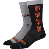 Stance – SAN FRANCISCO GIANTS SPLIT CREW SOCKS -Baseball Fantastic Store Giants Split 1