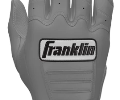 Franklin Custom CFX Pro Batting Gloves – Adult – Grey