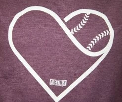 Baseballism – Heart Seams Hoodie (Women’s) -Baseball Fantastic Store HeartSeamsHoodie 2