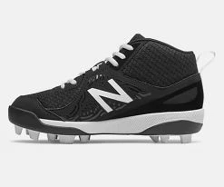New Balance 3000v5 Youth Molded Cleats – Black/White (J3000BK5) 8 New Balance 3000v5 Youth Molded Cleats – Black/White (J3000BK5) -Baseball Fantastic Store J3000BK5 3