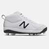 New Balance 3000v5 Youth Molded Cleats – White (J3000SW5) 1 New Balance 3000v5 Youth Molded Cleats – White (J3000SW5) -Baseball Fantastic Store J3000SW5 1