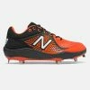 New Balance – Black/Orange Low-Cut L3000v5 Metal Spikes (L3000BO5) 2 New Balance – Black/Orange Low-Cut L3000v5 Metal Spikes (L3000BO5) -Baseball Fantastic Store L3000BO5 1