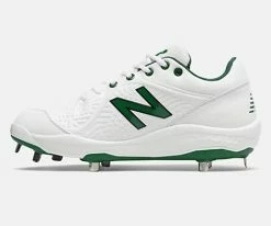 New Balance – White/Green Low-Cut L3000v5 Metal Spikes (L3000OA5) 8 New Balance – White/Green Low-Cut L3000v5 Metal Spikes (L3000OA5) -Baseball Fantastic Store L3000OA5 3
