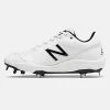 New Balance – White Low-Cut L3000v5 Metal Spikes (L3000SW5) 1 New Balance – White Low-Cut L3000v5 Metal Spikes (L3000SW5) -Baseball Fantastic Store L3000SW5 3