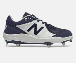 New Balance – Navy/White Low-Cut L3000v5 Metal Spikes (L3000TN5)