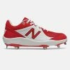 New Balance – Red/White Low-Cut L3000v5 Metal Spikes (L3000TR5) 1 New Balance – Red/White Low-Cut L3000v5 Metal Spikes (L3000TR5) -Baseball Fantastic Store L3000TR5 1