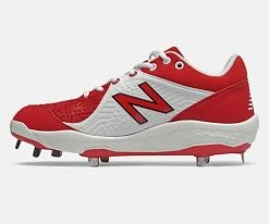 New Balance – Red/White Low-Cut L3000v5 Metal Spikes (L3000TR5) 8 New Balance – Red/White Low-Cut L3000v5 Metal Spikes (L3000TR5) -Baseball Fantastic Store L3000TR5 3