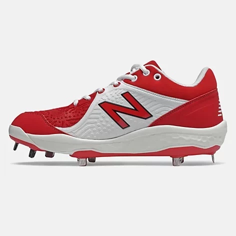 New Balance – Red/White Low-Cut L3000v5 Metal Spikes (L3000TR5) 5 New Balance – Red/White Low-Cut L3000v5 Metal Spikes (L3000TR5) - Image 3