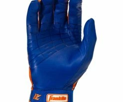 Franklin LINDOR Pro Classic Batting Gloves – Adult – Royal/Floral -Baseball Fantastic Store Lindor Floral 2