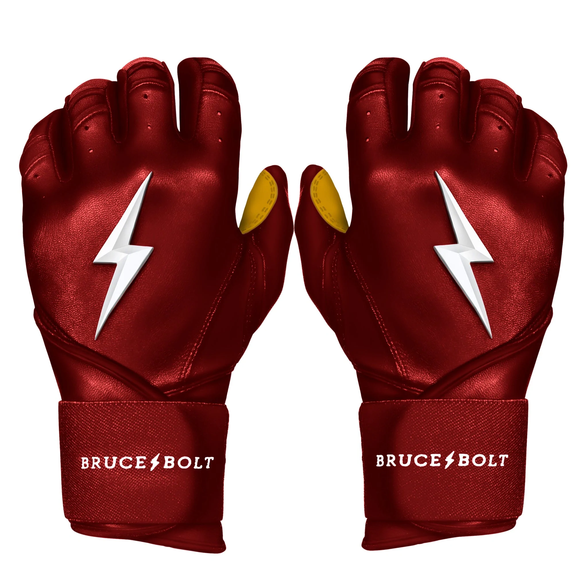 Bruce Bolt Batting Gloves – PREMIUM PRO Youth Long Cuff 13 Bruce Bolt Batting Gloves – PREMIUM PRO Youth Long Cuff - Image 11