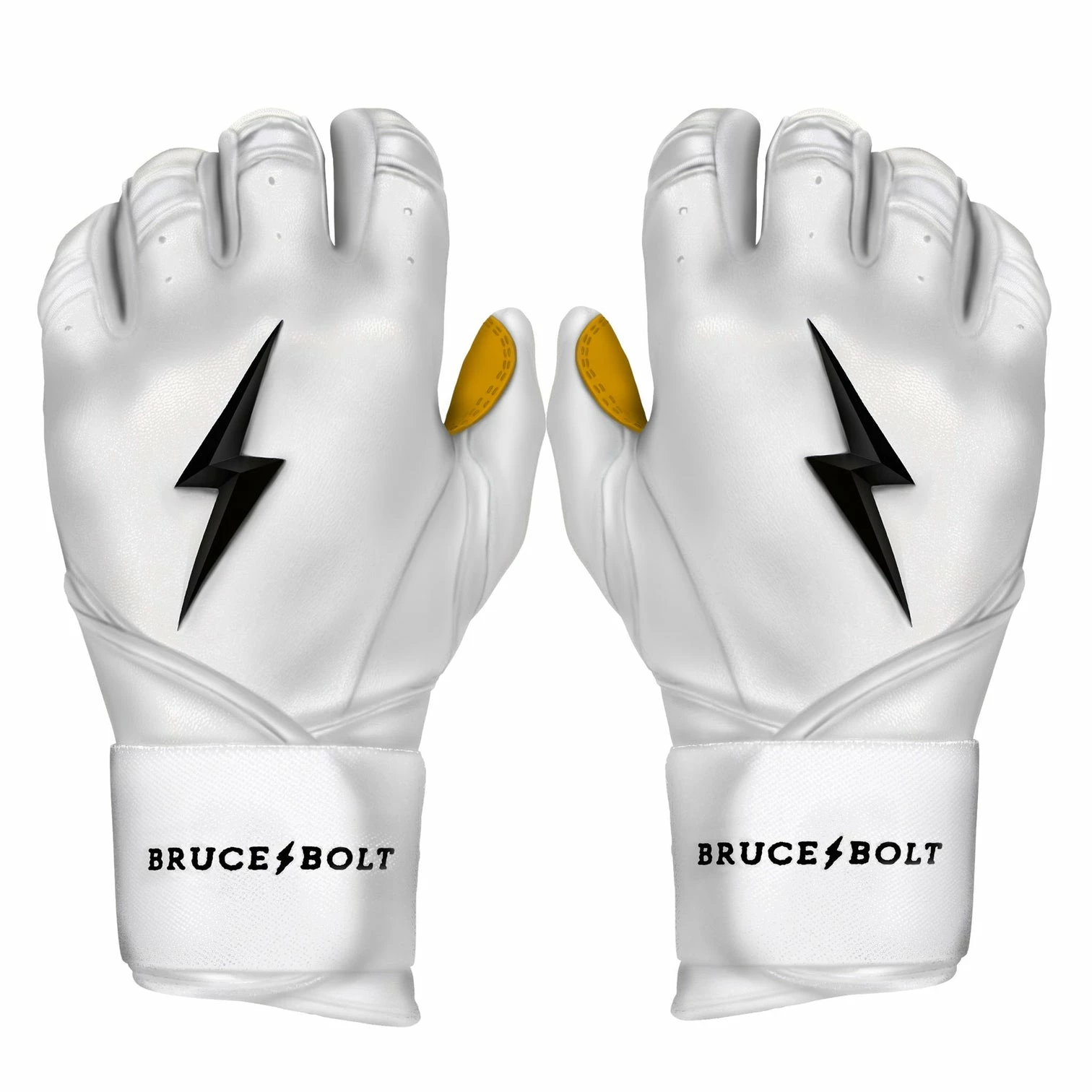 Bruce Bolt Batting Gloves – PREMIUM PRO Youth Long Cuff 4 Bruce Bolt Batting Gloves – PREMIUM PRO Youth Long Cuff - Image 2
