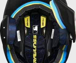 Rawlings MACH Helmet With Adjustable Extension – Left-Handed -Baseball Fantastic Store MA07 Black 5