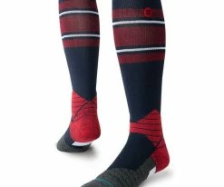 Stance β Diamond Pro OTC Stripe Socks 14 Stance β Diamond Pro OTC Stripe Socks -Baseball Fantastic Store OTC Stripe Navy Red