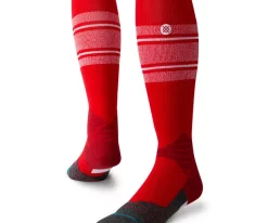 Stance β Diamond Pro OTC Stripe Socks 16 Stance β Diamond Pro OTC Stripe Socks -Baseball Fantastic Store OTC Stripe Red White