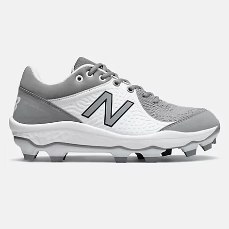 New Balance – Men’s Grey/White 3000v5 Fresh Foam Molded Cleat (PL3000G5) 3 New Balance – Men’s Grey/White 3000v5 Fresh Foam Molded Cleat (PL3000G5)