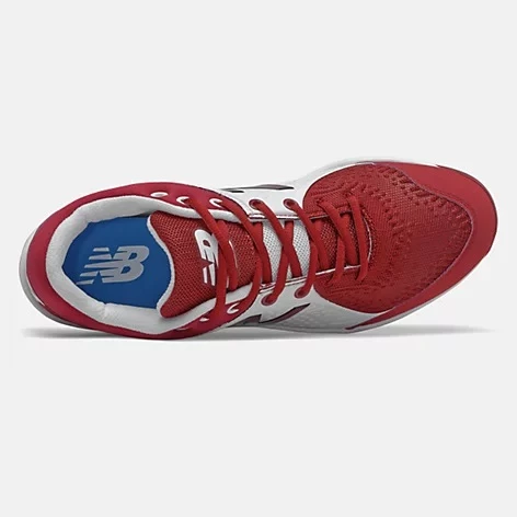 New Balance – Men’s Maroon/White 3000v5 Fresh Foam Molded Cleat (PL3000M5) 4 New Balance – Men’s Maroon/White 3000v5 Fresh Foam Molded Cleat (PL3000M5) - Image 2