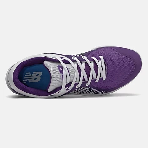 New Balance – Men’s White/Purple 3000v5 Fresh Foam Molded Cleat (PL3000P5) 4 New Balance – Men’s White/Purple 3000v5 Fresh Foam Molded Cleat (PL3000P5) - Image 2