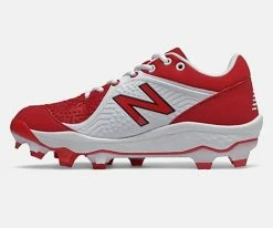 New Balance – Men’s Red/White 3000v5 Fresh Foam Molded Cleat (PL3000R5) -Baseball Fantastic Store PL3000R5 3