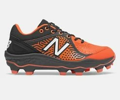 New Balance – Men’s Black/Orange 3000v5 Fresh Foam Molded Cleat (PL3000T5)