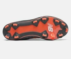 New Balance – Men’s Black/Orange 3000v5 Fresh Foam Molded Cleat (PL3000T5) -Baseball Fantastic Store PL3000T5 4
