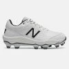 New Balance – Men’s White 3000v5 Fresh Foam Molded Cleat (PL3000W5) -Baseball Fantastic Store PL3000W5 1
