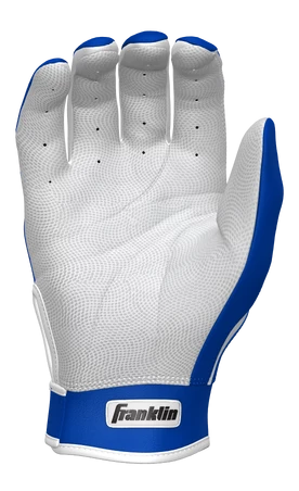 Franklin Custom CFX Pro Batting Gloves – Adult – Royal/White 4 Franklin Custom CFX Pro Batting Gloves – Adult – Royal/White - Image 2