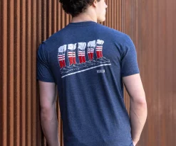Baseballism Star Spangled Banner Men’s T-Shirt -Baseball Fantastic Store Star Spangled 4