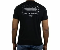 Baseballism Stars And Strikes Men’s T-Shirt