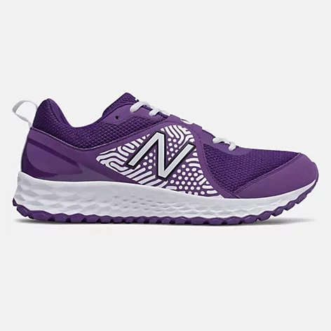 New Balance – Men’s White/Purple 3000v5 Fresh Foam Men’s Turf (T3000WP5) 3 New Balance – Men’s White/Purple 3000v5 Fresh Foam Men’s Turf (T3000WP5)