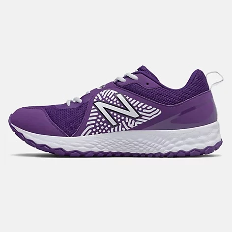 New Balance – Men’s White/Purple 3000v5 Fresh Foam Men’s Turf (T3000WP5) 5 New Balance – Men’s White/Purple 3000v5 Fresh Foam Men’s Turf (T3000WP5) - Image 3