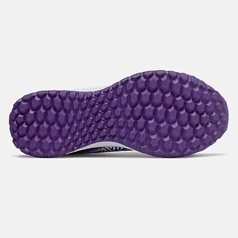 New Balance – Men’s White/Purple 3000v5 Fresh Foam Men’s Turf (T3000WP5) 6 New Balance – Men’s White/Purple 3000v5 Fresh Foam Men’s Turf (T3000WP5) - Image 4