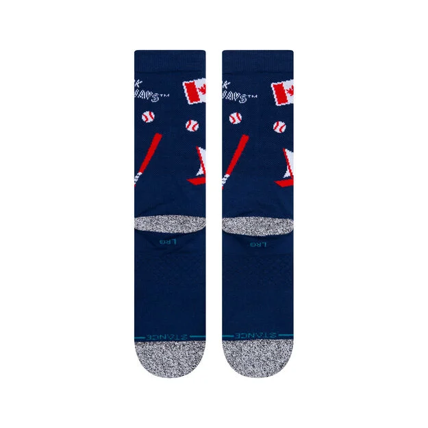 Stance – TORONTO BLUE JAYS LANDMARK CREW SOCKS 5 Stance – TORONTO BLUE JAYS LANDMARK CREW SOCKS - Image 3