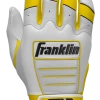 Franklin Custom CFX Pro Batting Gloves – Adult – White/Yellow 1 Franklin Custom CFX Pro Batting Gloves – Adult – White/Yellow -Baseball Fantastic Store Wht Yellow 1
