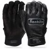 Franklin CFX Pro Chrome Batting Gloves – Adult – Black -Baseball Fantastic Store cfx pro Black 1