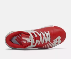 New Balance 4040 V6 Rubber Molded β Red/White (J4040TR6) 10 New Balance 4040 V6 Rubber Molded β Red/White (J4040TR6) -Baseball Fantastic Store j4040tr6 4