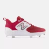 New Balance Crimson L3000v6 Metal Spikes -Baseball Fantastic Store l3000bc6 1