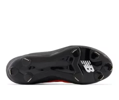 New Balance Black/Orange L3000v6 Metal Spikes -Baseball Fantastic Store l3000bo6 5