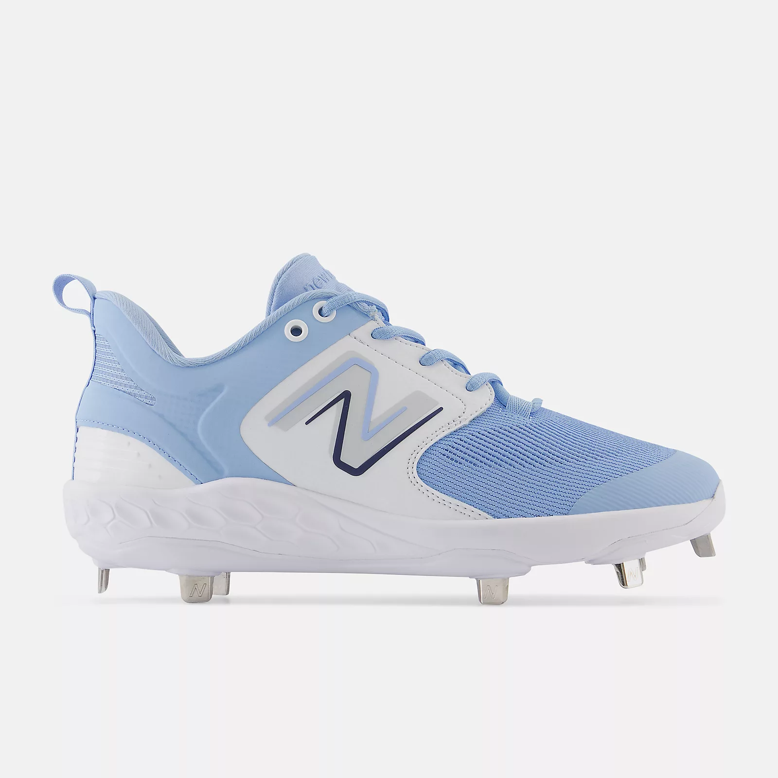 New Balance Carolina Blue L3000v6 Metal Spikes 3 New Balance Carolina Blue L3000v6 Metal Spikes
