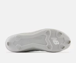 New Balance Grey/White L3000v6 Metal Spikes 11 New Balance Grey/White L3000v6 Metal Spikes -Baseball Fantastic Store l3000tg6 5