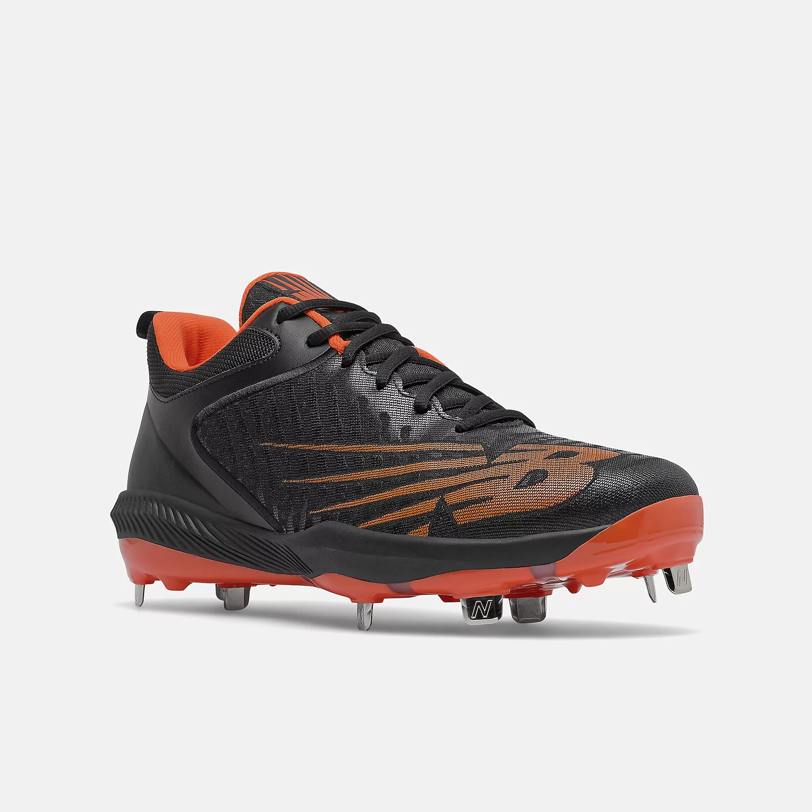 New Balance – Black/Orange FuelCell 4040v6 Metal Spikes 4 New Balance – Black/Orange FuelCell 4040v6 Metal Spikes - Image 2