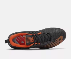 New Balance – Black/Orange FuelCell 4040v6 Metal Spikes 10 New Balance – Black/Orange FuelCell 4040v6 Metal Spikes -Baseball Fantastic Store l4040bo6 4