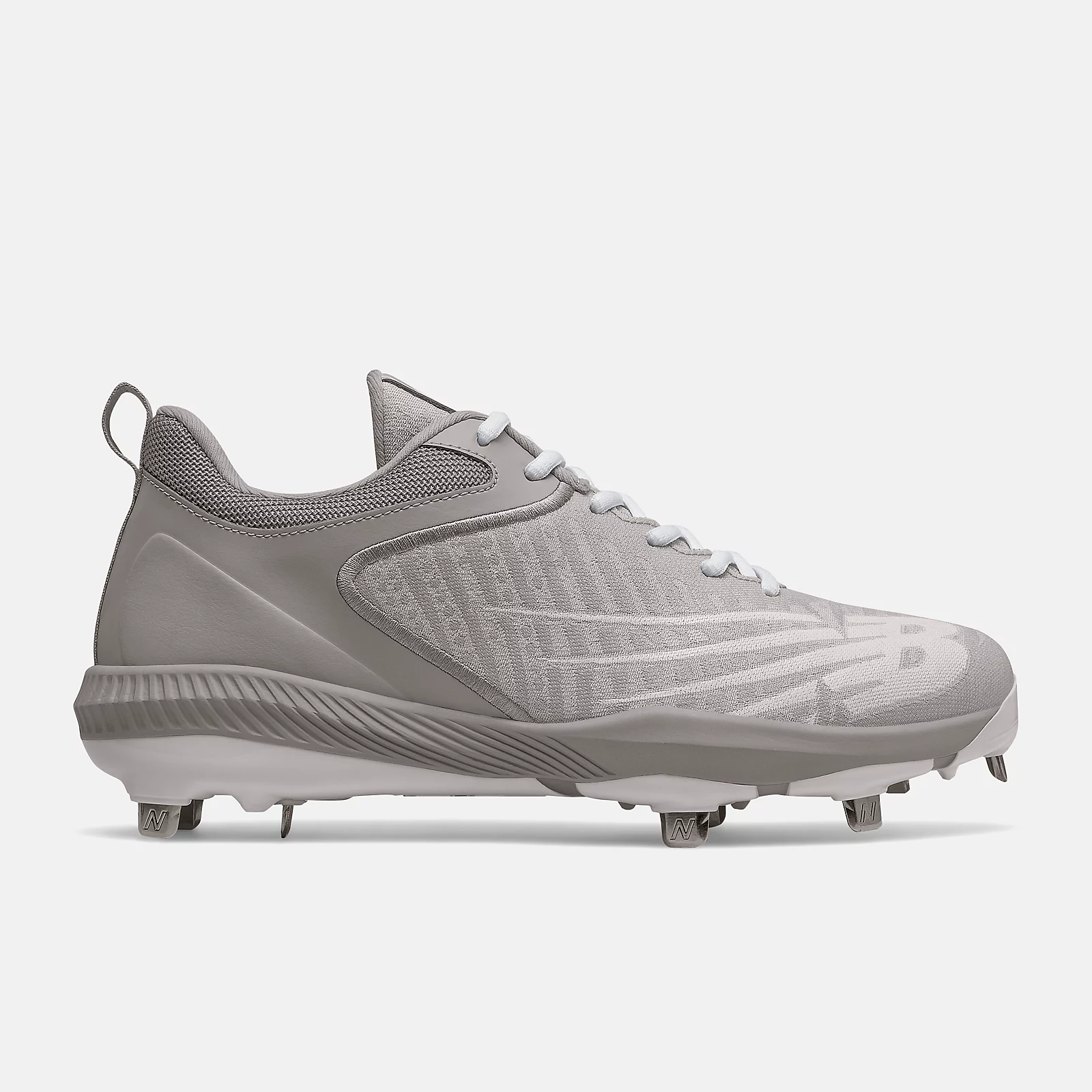 New Balance – Grey/White FuelCell 4040v6 Metal Spikes (L4040TG6) 3 New Balance – Grey/White FuelCell 4040v6 Metal Spikes (L4040TG6)