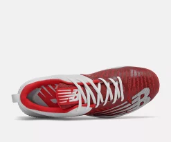 New Balance – Red/White FuelCell 4040v6 Metal Spikes (L4040TR6) -Baseball Fantastic Store l4040tr6 4