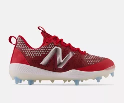 New Balance – FuelCell COMPv3 Red Hybrid Baseball Cleats (LCOMPTR3)
